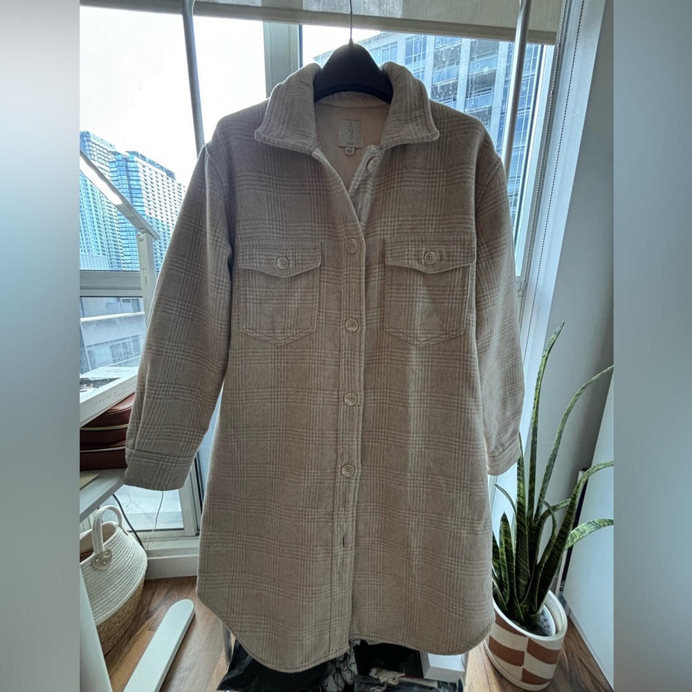 Joie | Beige Shirt Jacket